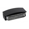 edp04 plate lighting 3 led aluminium black E11