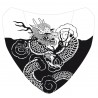 S√©rigraphie black dragon for nose screen