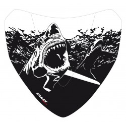 S√©rigraphie black sharks for nose screen