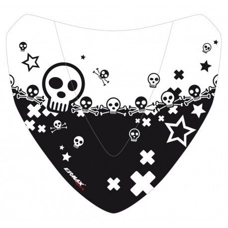 S√©rigraphie black punk fashion for nose screen