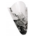 S√©rigraphie black dragon for screen and windshield