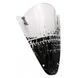 S√©rigraphie black wheels for screen and windshield