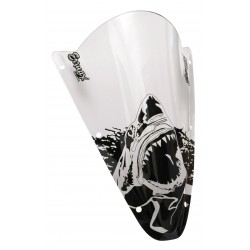 S√©rigraphie black sharks for screen and windshield