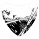 S√©rigraphie black bamboo for nose screen