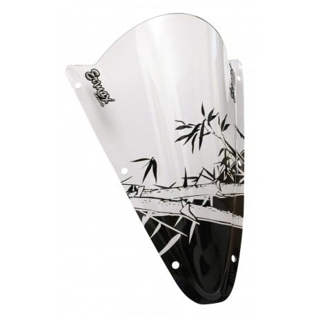S√©rigraphie black bamboo for screen and windshield