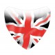 S√©rigraphie black and red union jack for sport screen