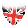 S√©rigraphie black and red union jack for sport screen