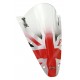 S√©rigraphie black and red union jack for screen and windshield