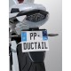 extension rear universal ductail MODELE sport black