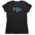 Tee-shirt lady 40 ans ermax black