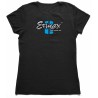 Tee-shirt lady 40 ans ermax black